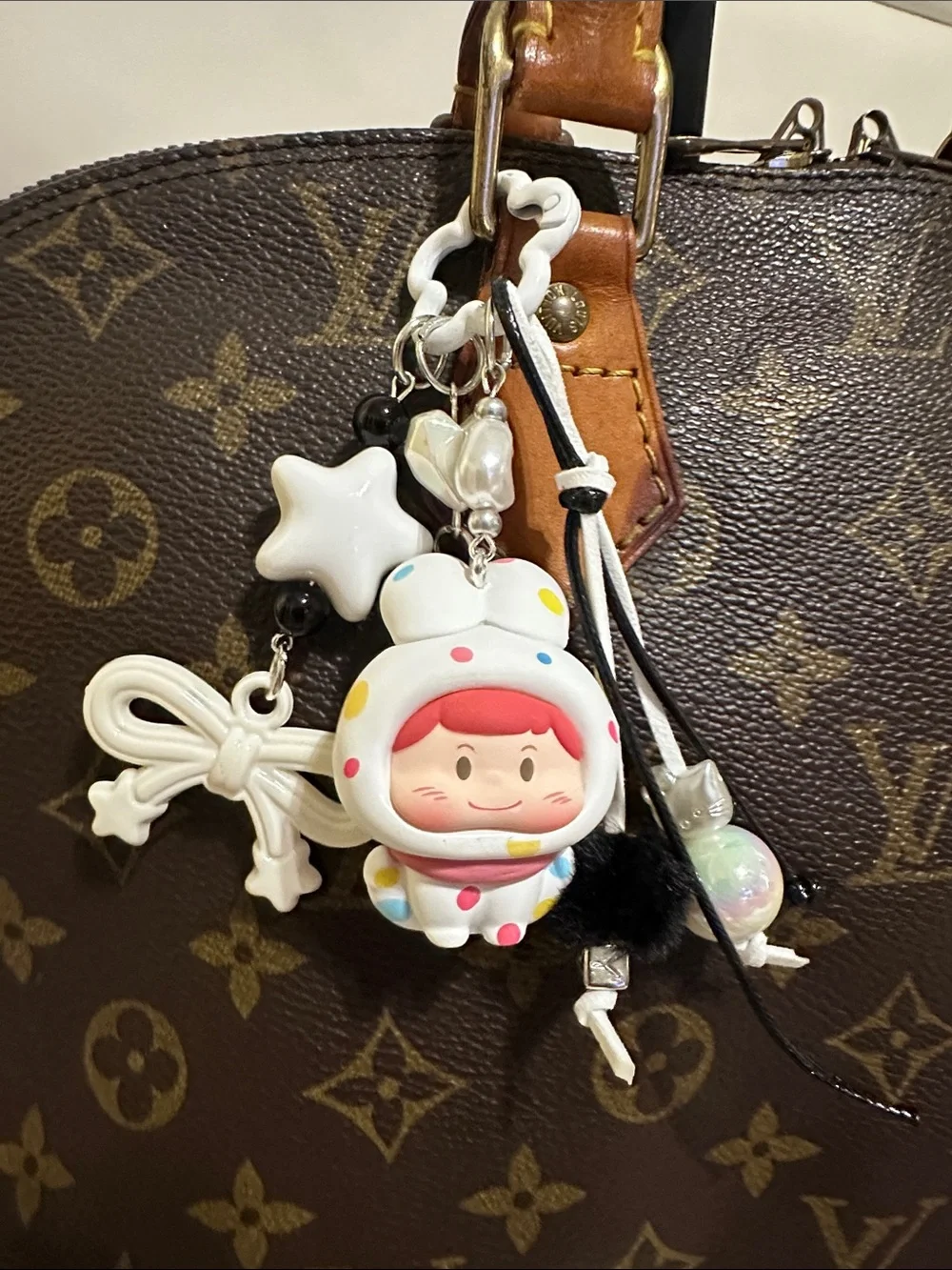 Louis Vuitton Brown Monogram Alma Satchel